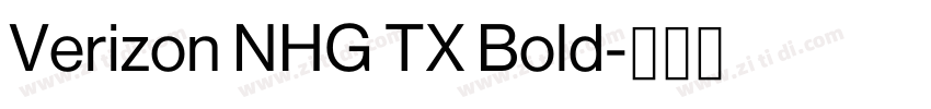 Verizon NHG TX Bold字体转换